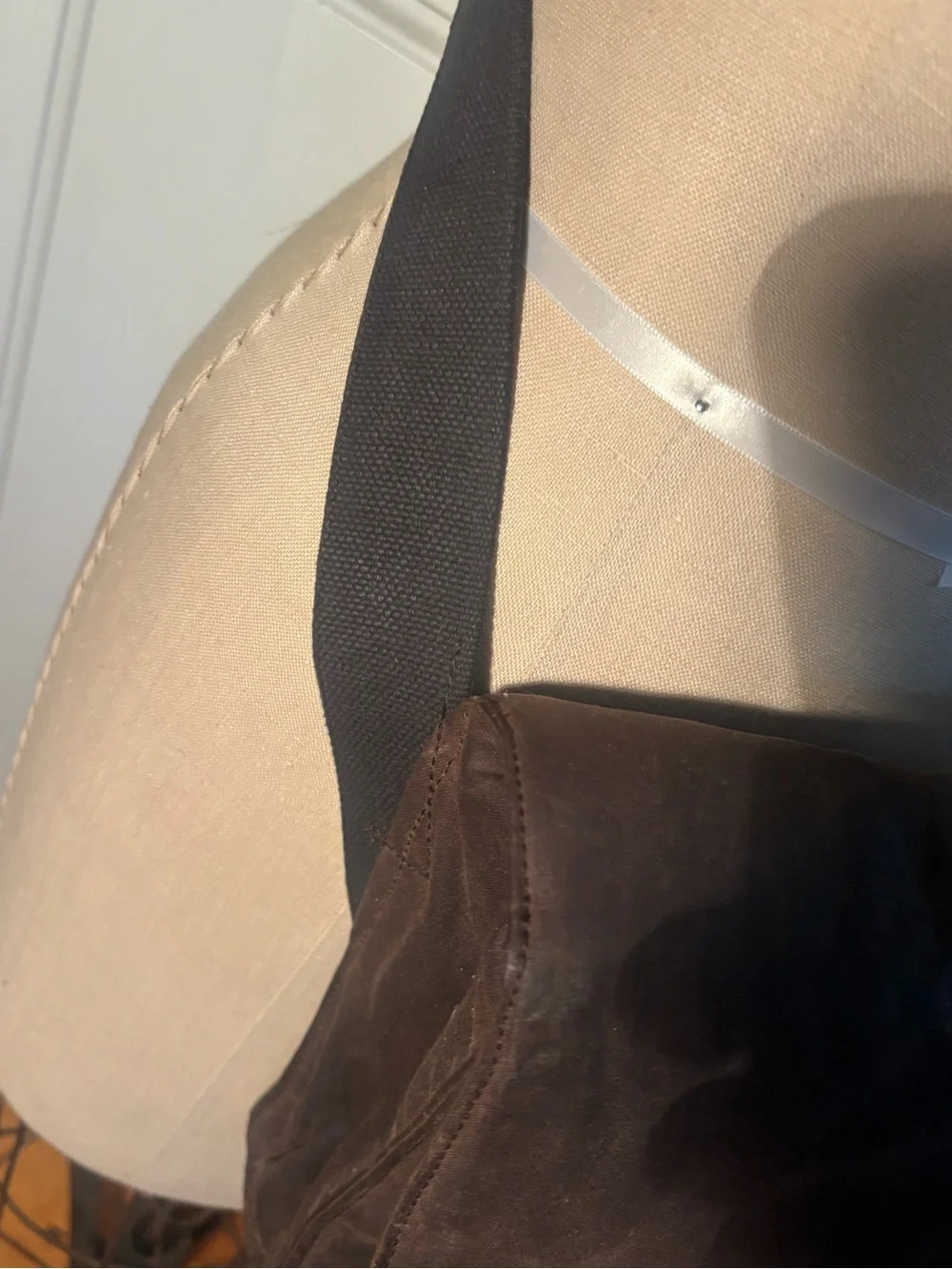 A Jack Spade Warren Street New York Brown Canvas Messenger Bag